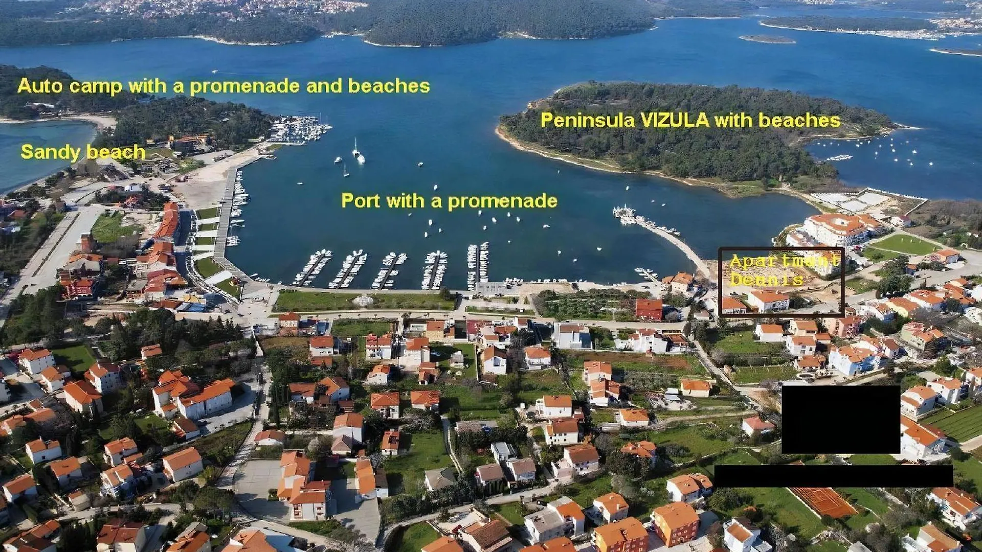 Direkt Am Meer Liegendes Apartment Mit Garten Medulin
